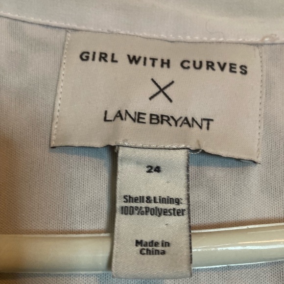 Girl With Curves x Lane Bryant Leopard Print Shirt Dress Size 24 - Picture 8 of 9